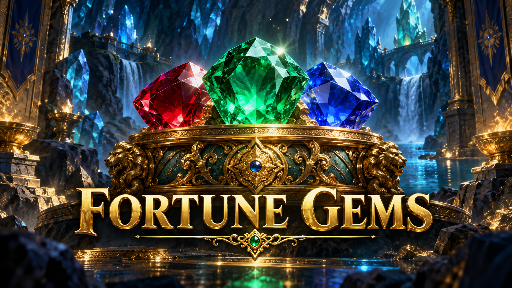 Fortune Gems: AI-generated editorial illustration
