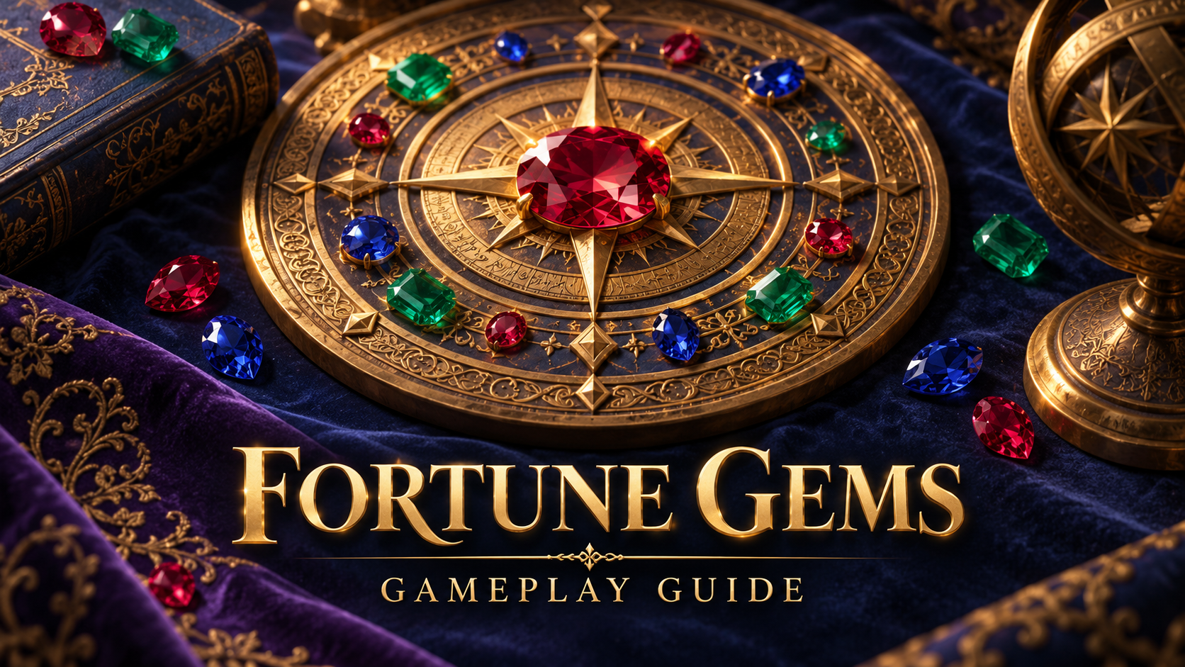 Fortune Gems: AI-generated editorial illustration